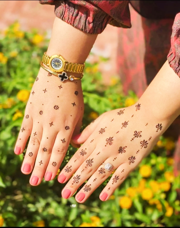 Beautiful Front and Back Hand Mehndi Designs For Bridal!